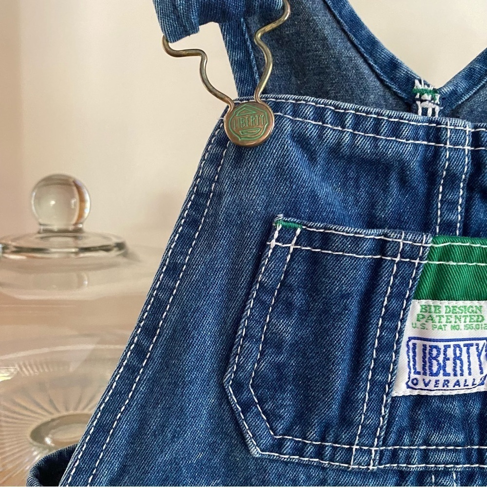 Liberty Youth Denim Overalls Bibs - Picture 9 of 14